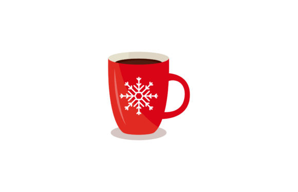 Christmas Cup Ornament Winter Graphics Freebies