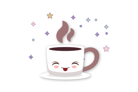 Coffee Cup Cute Kawaii