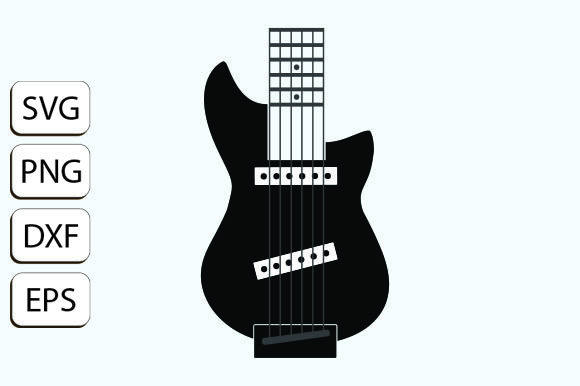 Electric Guitar for Tumbler Graphics Freebies
